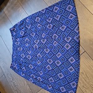 Leslie Fay geometric skirt